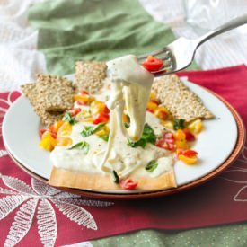 Melted Caprese Appetizer
