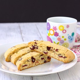 Cranberry Almond Biscotti