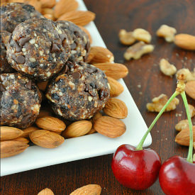 Chocolate Cherry Date Balls