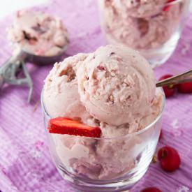 Cherry Chunk Protein Ice Cream