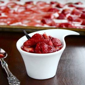 Vanilla Roasted Strawberries