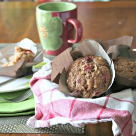 Cranberry Cashew Muffins