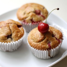 Oatmeal Greek Yogurt Fruit Muffins
