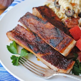 Pork Ribs with Homemade Dry Rub