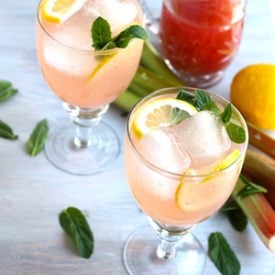 Rhubarb Sparkler
