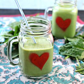 Pineapple & Spinach Green Smoothie