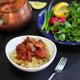Ginger Garlic Lamb Stew