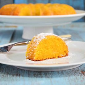 Mango Bundt Cake- Eggless