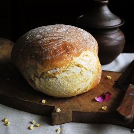 Simple Rustic White Bread