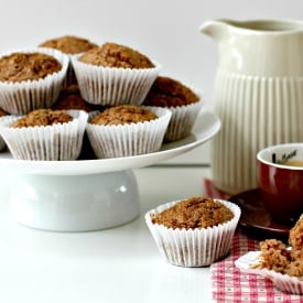 Wholemeal Applesauce Muffins