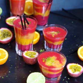 Mango & Red Fruit Smoothie