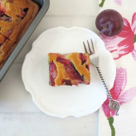 Plum Snack Cake