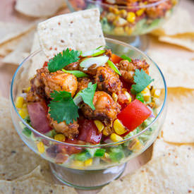 Chipotle Lime Shrimp Guacamole