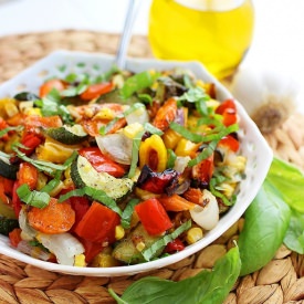 Easy Roasted Summer Vegetables