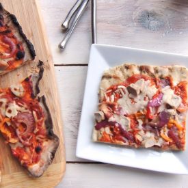 Grilled Mango BBQ Pizza