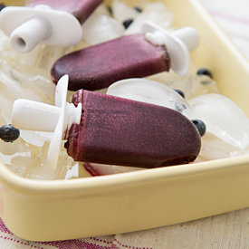Blueberry Kale Pops