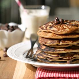Gluten Free Chocolate Chip Pancakes