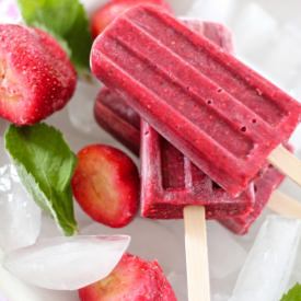 Strawberry and Raspberry Mint Pospi