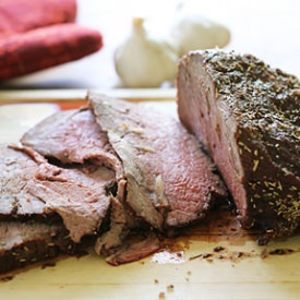 Garlic Lover’s Roast Beef