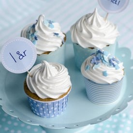 Vanilla Marshmallow Cupcakes