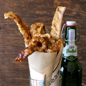 Oven Fried Chicharon