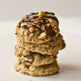 Honey Roasted Oatmeal Cookies