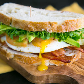 Breakfast BLT Sandwich