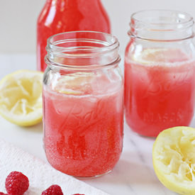 Sparkling Raspberry Lemonade