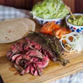 Flank Steak Fajitas