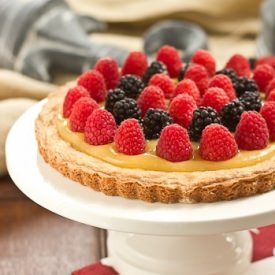 Sable Breton Galette with Berries