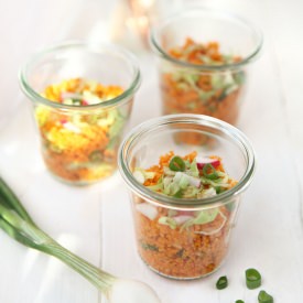 Spicy Radish Couscous Salad