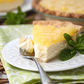 Ricotta-Pineapple Pie