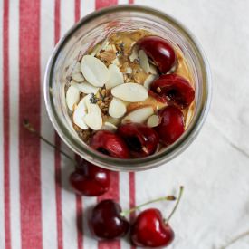 Cherry Almond Steel Cut Oats