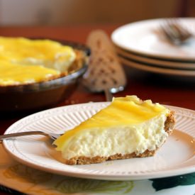 (Almost) No-Bake Lemon Cream Pie