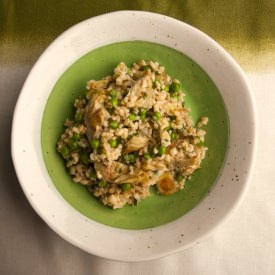 Artichoke & Brown Rice Risotto