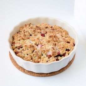 Rhubarb Oatmeal Crumble