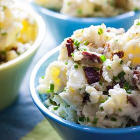 Potato Salad with Goat Cheese
