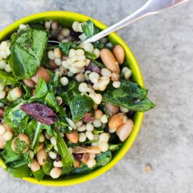 Fregola Salad w/White Beans