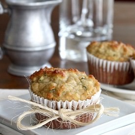 Almond Flour Zucchini Muffins