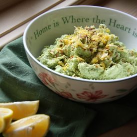 Tangy Edamame Dip