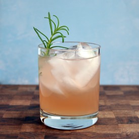 Rosemary Rhubarb Daiquiris