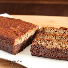 Black Bottom Banana Bread