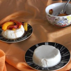 White Chocolate Coconut Pannacotta