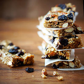 Chewy Cherry Chocolate Granola Bars