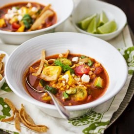 Vegetarian Sopa Azteca