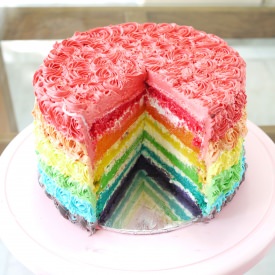 Rainbow Cake