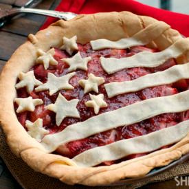 Stars and Stripes Summer Pie