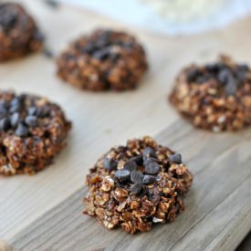 Skinny No Bake Cookies