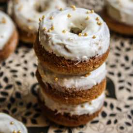Mini Gingerbread Donuts