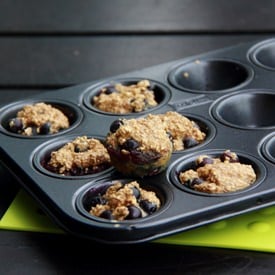 Healthy Blueberry Muffins